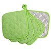 Lifaith 100% Cotton Kitchen Everyday Basic Terry Pot holder Heat