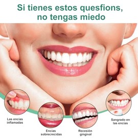 2PCS Gotas para el Crecimiento y Reparación de Encías - Gotas para el Cuidado Bucal - Tratamiento de Atrofia Periodontal - Reparación de Las Encías - Cuidado Bucal Intensivo - Fórmula Avanzada