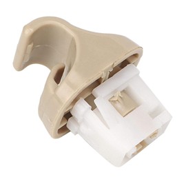 KIMISS - Clip de gancho para visera solar, accesorio de repuesto para soporte de clip de visera solar interior para automóvil, apto para para Murano 2003-2007 (beige)