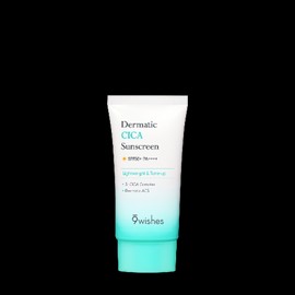 Nine Wishes [Department Store] [Nine Wishes] Nine Wishes Dermatic Cica Sunscreen 50ml / [백화점] [나인위시스] 나인위시스 더마틱 시카 썬스크린 50ml
