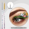 6 Pieces Makeup Brush Line Fine Point Eyeliner Brush Eye
