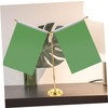 KONTONTY Freestanding Flagpole Stable Base Desktop Flag Stand for Conference