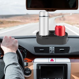 Car Drink Stand | Auto Front Seat Gap Interior Drink Organizer,Beverage Organizer, Scratch-Resistant Dashboard Bracket for Truck Sedan Vehicle Rv