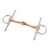 Horse Full Cheek Snaffle Stainless Steel Ring Snaffle Bit for