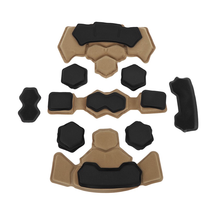 Helmet Liner System Internal Sponge Pad Adjustable Helmet Dial Suspension