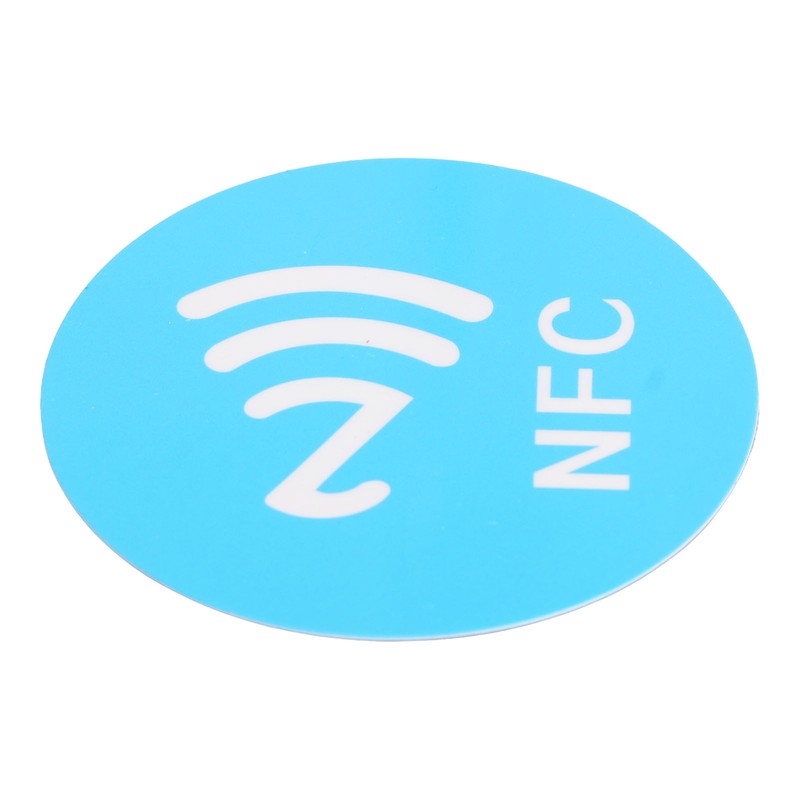 20 Pcs ID5200 NFC Stickers Adhesive Label Round 40mm Anti
