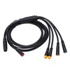 1 to 5 Electric Bike Cable Plastic Rubber Lithium Battery