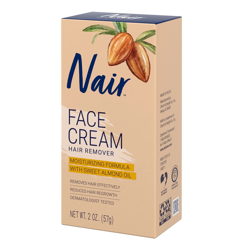 Nair Facial Hair Remover Cream (Pack of 2)