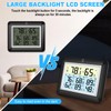 Urageuxy Wireless Indoor Outdoor Thermometer Hygrometer, Digital Temperature and Humidity