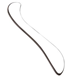 CRFIST Stainless Steel Scraping Gua Sha Massage Tool for Deep Tissue/Fascia/Face/Scars (S-Shape)