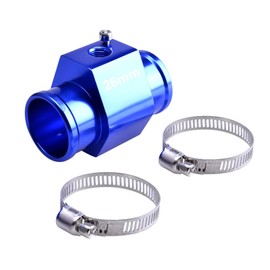 Water Temperature Gauge Adapter,Water Temp Meter Gauge Radiator Sensor Adaptor Clamps (26mm)