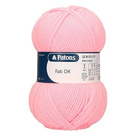 Patons Knitting Yarn, Acrylic, Pink, One Size