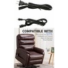 6 Feet AC Power Cord for Lift Chair or Power