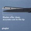 Gingher Tijeras de mango doblado de peso pluma, tijeras de