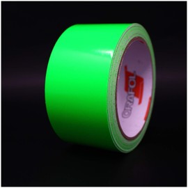 Finest Folia Decorative Shiny Strips for Car, Motorcycle, Boat, Model Making, Silver, Chrome, 10 Metres, neon green