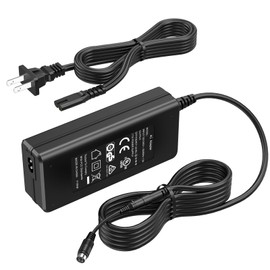 HIENADTOR 4-Pin 12V 4A AC DC Adapter Charger for CWT KPL-040F KPL040F KPL-040F-VI Channel Well Technology Digital Video Record DVR DC12V 3.3A 12.0V 3330mA 40W Power Cord Supply Charging Plug Cable
