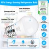 Maylaywood LED Refrigerator Light Bulb, 40 Watt Equivalent A15 Fridge