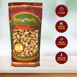Turkish Pistachios Antep Roasted Salted, In Shell - We Got Nuts (2 LBS.)