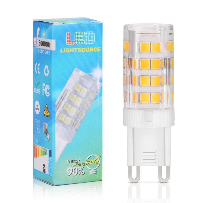 FBA Warm White No stroboscopic 5W G9 Corn Bulb Ceramic