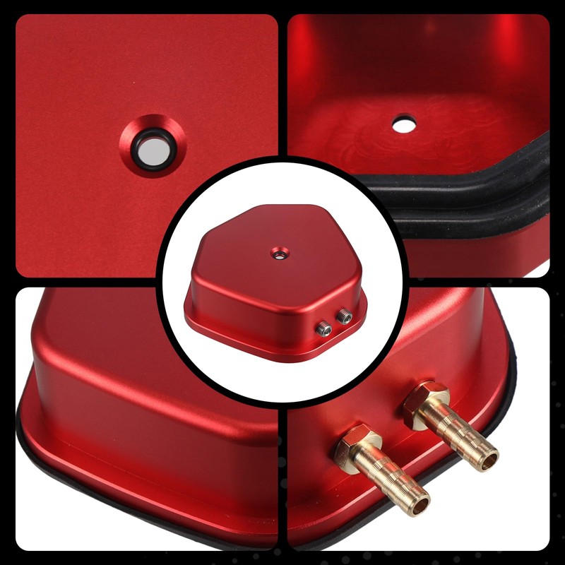 FUWTLP Billet Aluminum Valve Cover For Predator 420cc Non-Hemi For