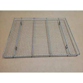 Smoke Daddy Inc. 21" x 16-1/2" Jerky Rack - Thick Gauge Stainless Steel