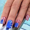 4th of July Press on Nails Independence Day Fake Nails