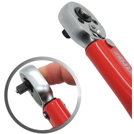 FAMEX 10878 Torque Wrench 1/4 Inch (6.3 mm) Drive 5-30 Nm - for Measurement in Both Directions of Rotation - Bicycle E-Bike Car Precision Mechanics, Tested, Small