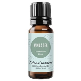 Edens Garden Edens Garden Wind & Sea Essential Oil Blend- 100% Pure Premium Grade, Undiluted, Natural, Therapeutic, Aromatherapy, The Best for Diffusing, Candle, Laundry, Humidifiers 10 ml (.33 fl oz)