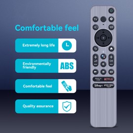 ZWP RMF-TX900U Replacement Voice Remote Control for Sony A90K Series BRAVIA XR OLED Smart TV KD-43X72K KD-43X73K KD-43X80K KD-43X81K KD-43X82K KD-43X85K KD-43X89K KD-50X72K KD-50X73K