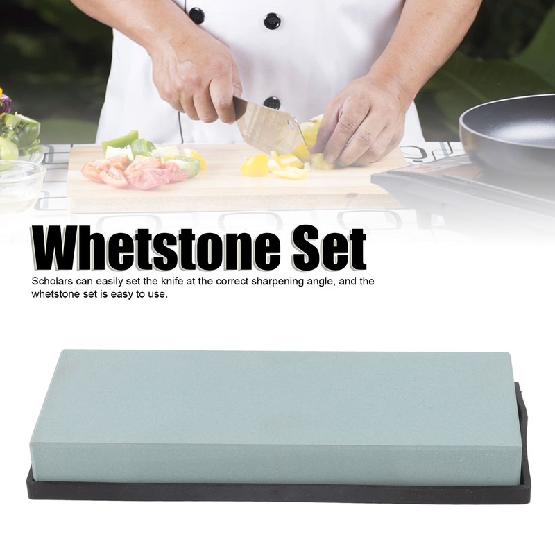 Professional Whetstone Set High Hardness Lasting Sharpness Washable Knife Sharpening