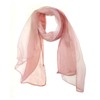 Wrapables Silk Blend Long Scarf, Pink Blush