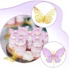 Generic 107 Pcs Purple Butterfly Birthday Decoration Set Indoor Outdoor