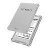 BOZHUORUI Case for 3.7" Xteink X3 eReader,Clear Soft TPU Back