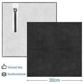 ComfortAce Camera Wrapping Cloth for Camera as Protective Case for Photography Equipment in Backpack, Bag, Pouch etc. Fits Full Format DSLR, Lens, Tripod, Tablet PC etc., black, wrapping cloth