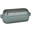EDGING CASTING Enameled Cast Iron Loaf Pan with Lid, Bread