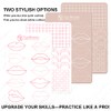 TgoBeauty Realistic Silicone Lip Training Pad with 10 Different Lip