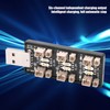 Lithium Battery Charging Board 6‑Channel USB to 3.8V High Voltage