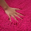 MIULEE Bathroom Mat Bath Mat Non Slip Anti Mould Chenille