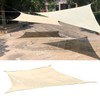Rectangular Awning Sail Net Oxford Outdoor Patio Waterproof UV Proof