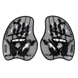 arena Hand Paddle Vortex Palette per Nuoto, Accessorio da Allenamento Piscina, Palette Piscina con Cinturini Regolabili, Senza PVC