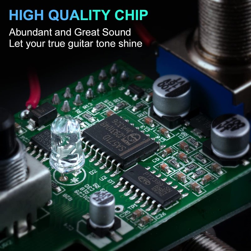 Kmise ABY Pedal,Box Line Selector AB Switch,Electric Guitar Effects Pedal