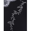 YERTTER - Diadema de cristal para boda, diseño de diamantes