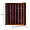 Gallery Solutions - 18x16 Shot Glass Collection - Display Case