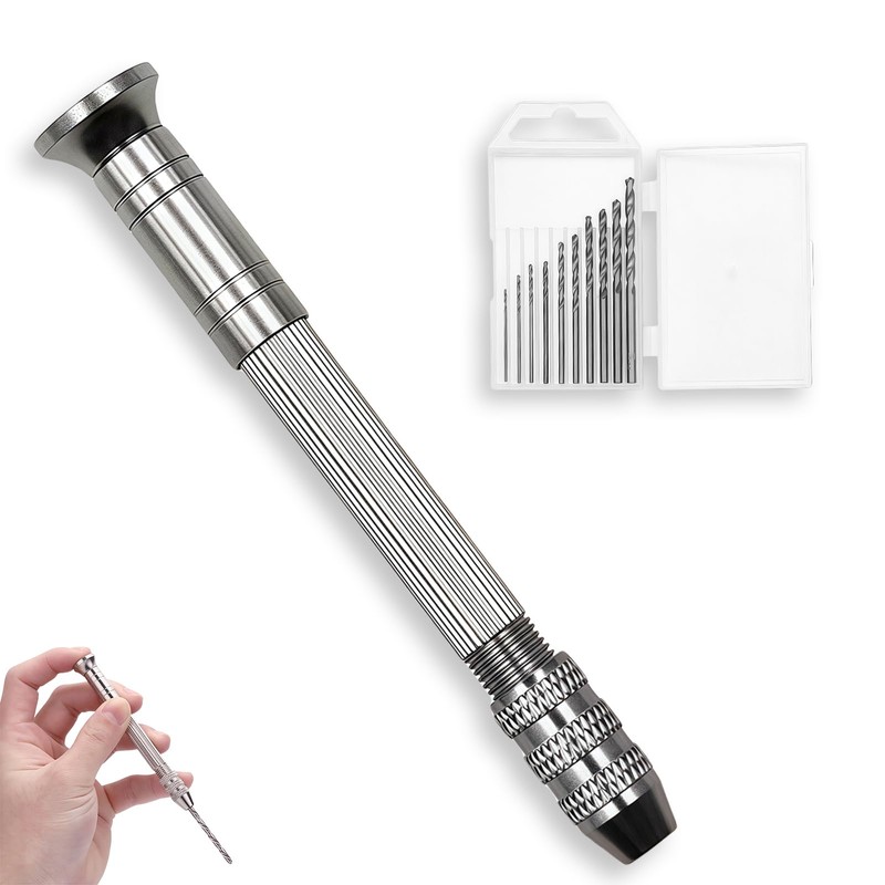 0.8-3 mm Hand Drill for Epoxy Resin, Mini Drill Pin