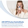 Air Optix plus HydraGlyde monthly contact lenses, soft, 3 pieces,