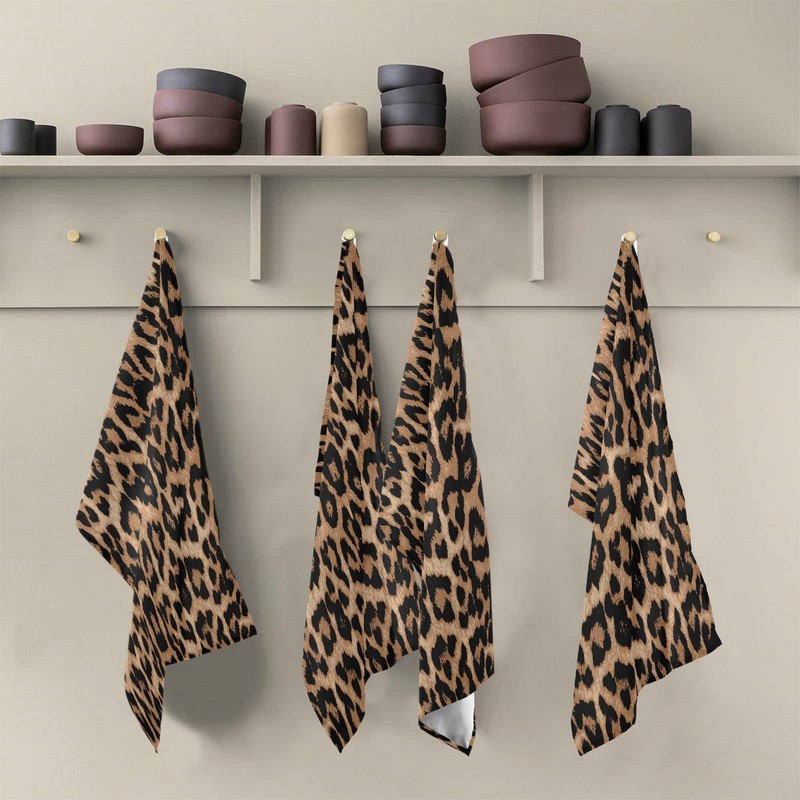 senya Kitchen Towels 4 Pack Kitchen Dish Towels Reusable Cleaning