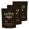 LOHAS Soy Protein, 17.6 oz (500 g) x 3 Bags,