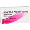 Migrane Kranit 500 mg Suppositories Pack of 10
