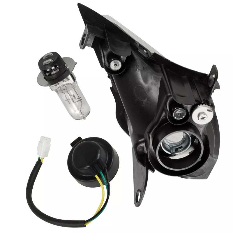 Caltric Left HeadLight Assembly Fits Yamaha Raptor 700R YFM700R 2006