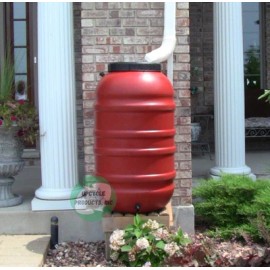 Upcycle Products Terra Cotta 55 Rain Barrel
